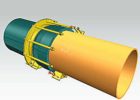 Wysoka wytrzymałość Rury ze wzmocnionego żeliwa sferoidalnego DN80mm - DN2600mm Średnica dostawca