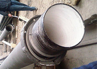Waterline Ductile Iron Cement Lined Demontaż rur Typ złącza dostawca