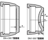 ISO2531 Kształtki z żeliwa sferoidalnego Typ T Czapka Test hydrauliczny DN40 DO DN1800 dostawca